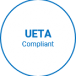 finance tools | Electronic Signatures for Financial Services UETA compliance badge