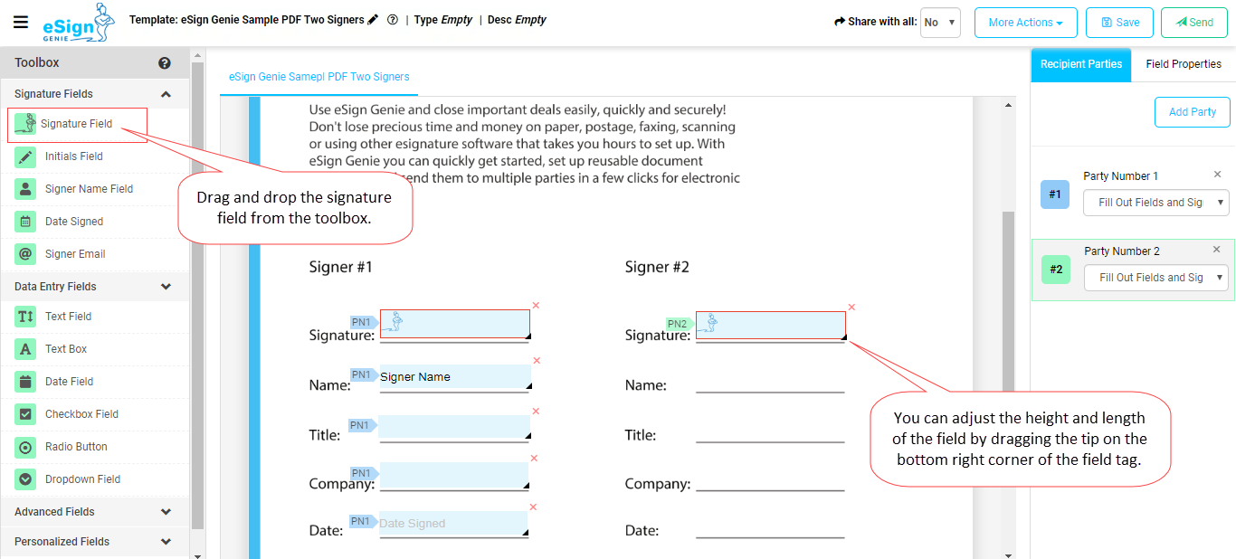 Reusable PDF Document Templates 6th image