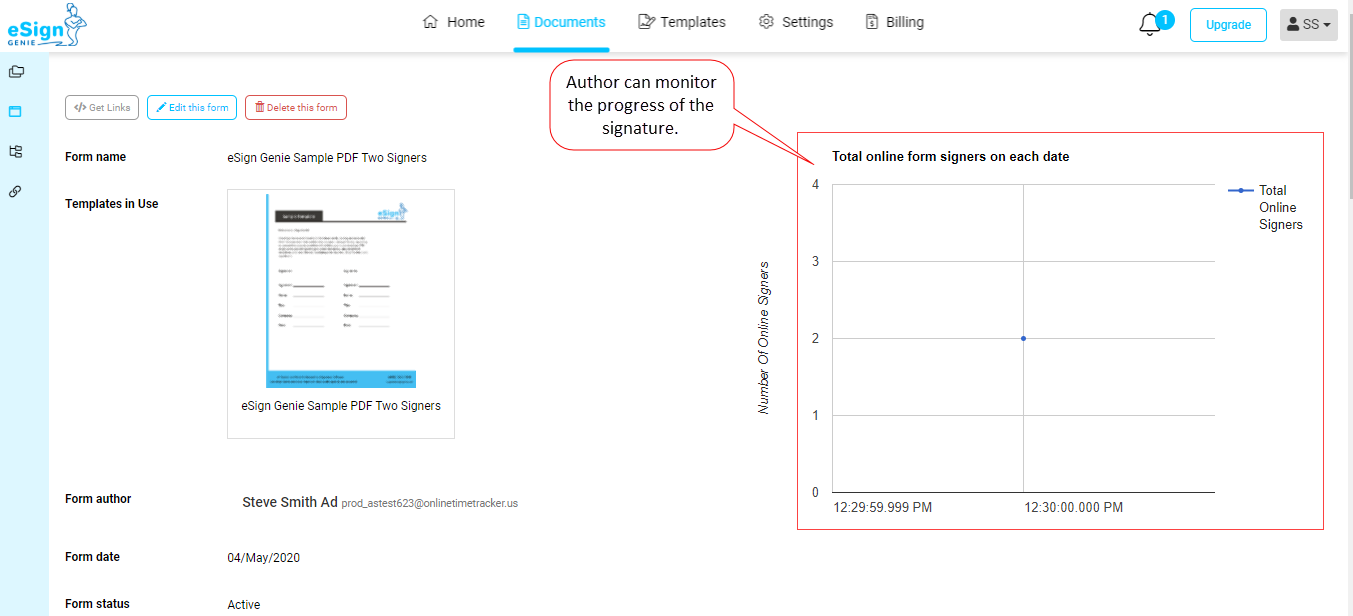 Capture eSignatures page image second