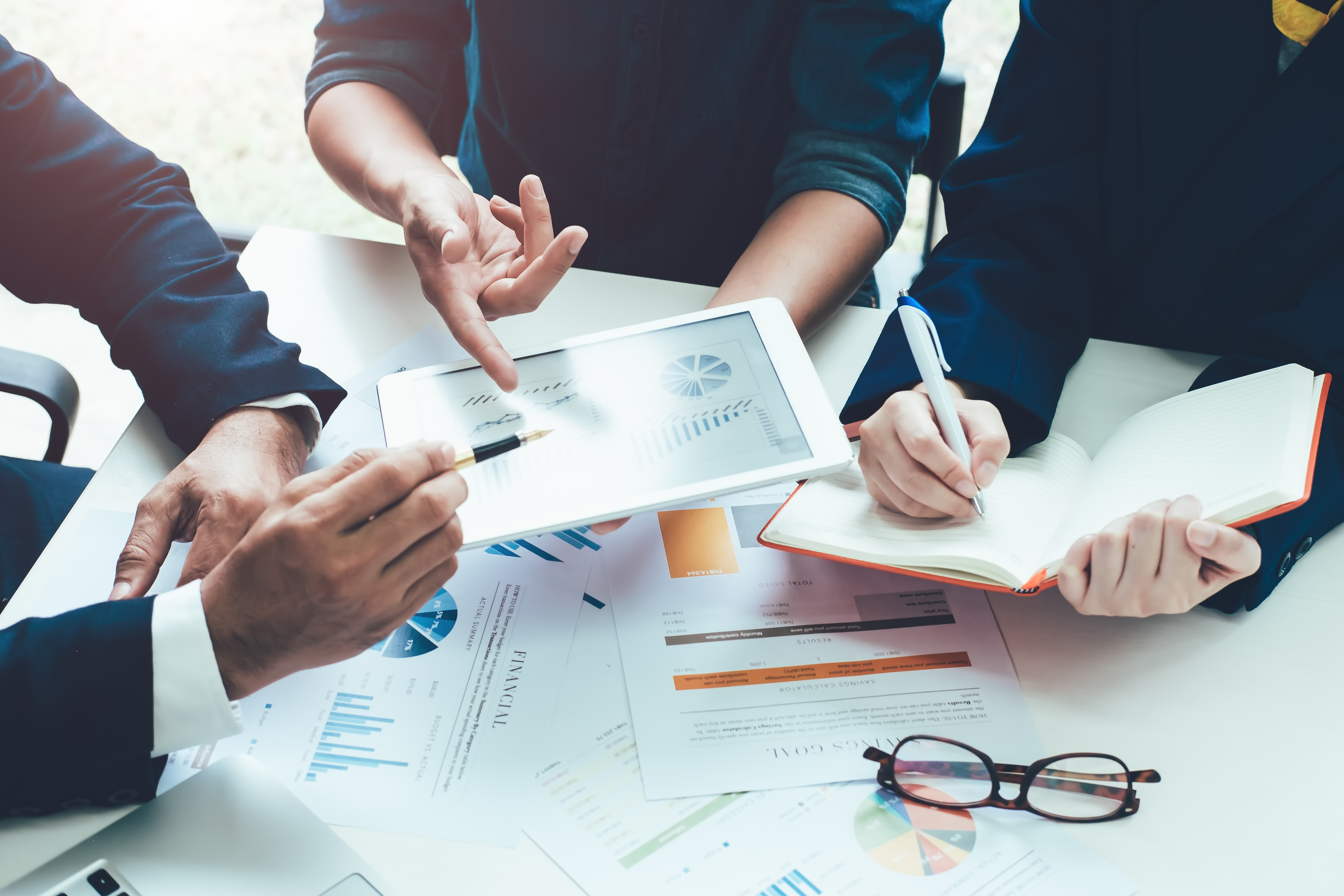 Image showing financial meeting. This financial industry trend is one of the most important for financial professionals everywhere.