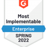Most-Implementable-Enterprise-G2-review